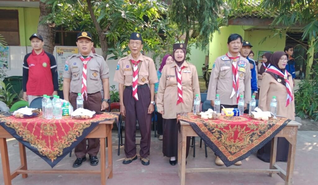Latgab Pengukuhan Pramuka Garuda Kwarran Jambangan Satukan Visi Menuju Rekor MURI 2026 prajamb