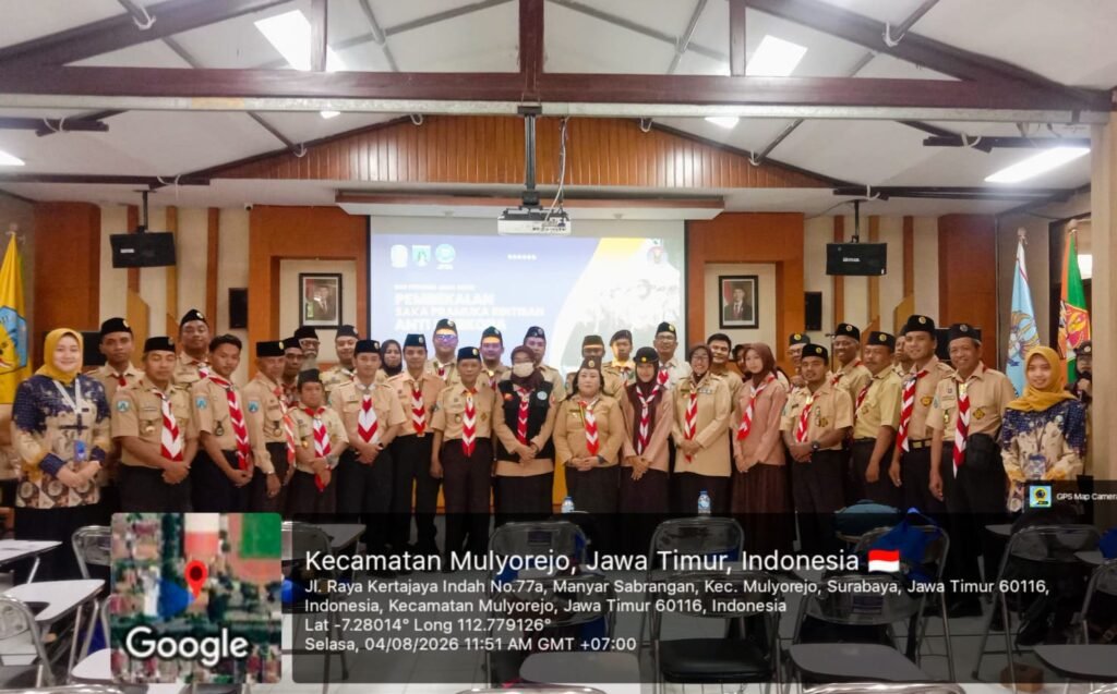 Utusan Kwarcab Surabaya Ikuti Pembekalan Saka Rintisan Anti Narkoba Jatim, BNN Perkuat Benteng Generasi Muda Menuju Indonesia Emas san2