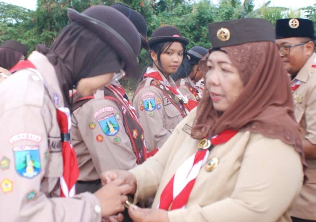Ketua Kwarcab Kagumi Semangat Peserta, 35 Mata Lomba Digelar di LT III Pramuka Surabaya ltiii2