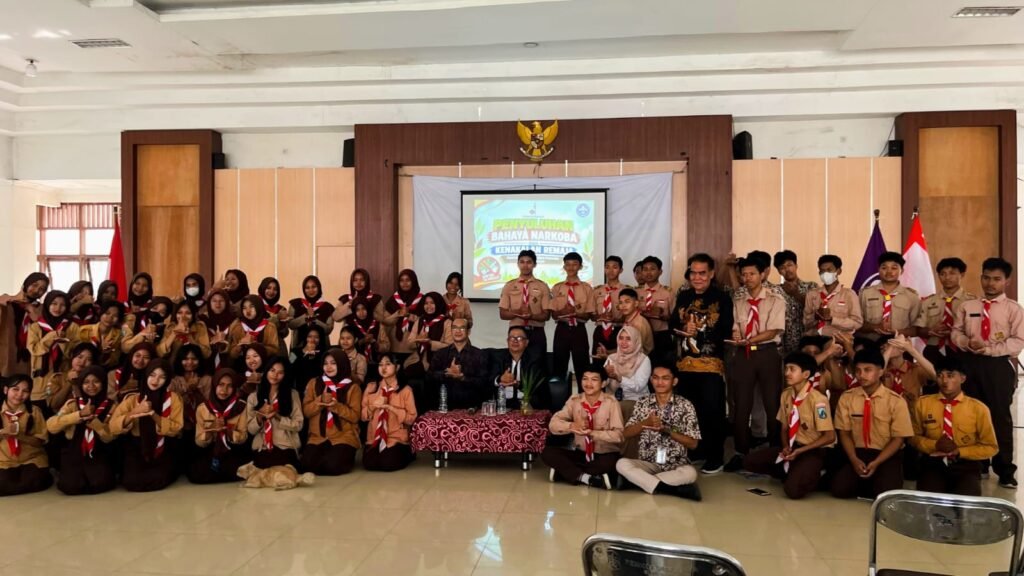 Pramuka Surabaya Diajak Berani Tolak Narkoba, Wani Lapor, Wani Rehab! narko4